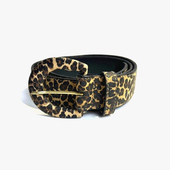 Leopard Belt Animal print belt - Picture 2 of 6